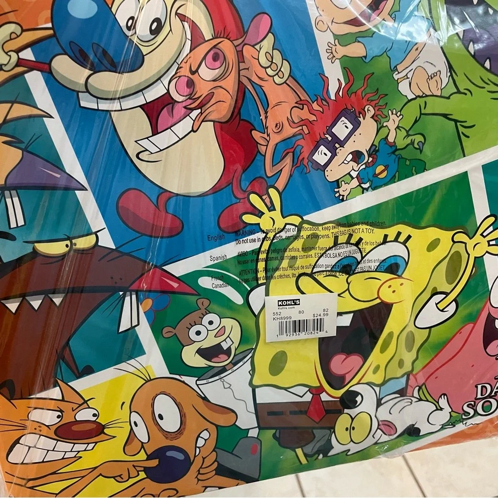 Nickelodeon SpongeBob 12 Days of Socks 4 Crew & 8 Low Cut Socks